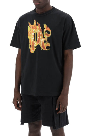 Burning Monogram T