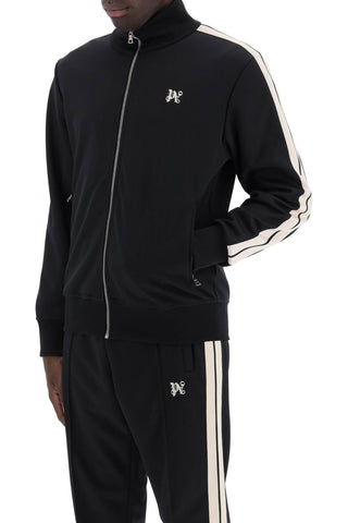 Track Sweatshirt With Contrasting Bands