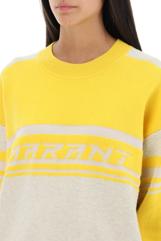 Callie' Jacquard Logo Sweater