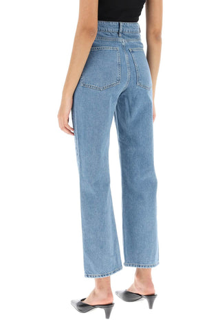 Milium Cropped Jeans In Organic Denim