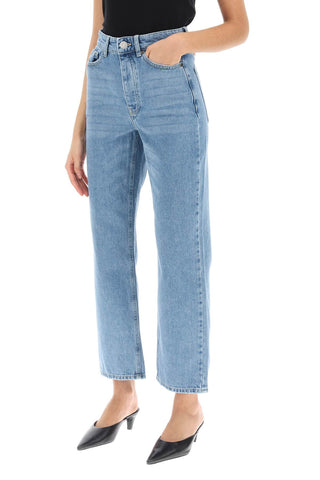 Milium Cropped Jeans In Organic Denim