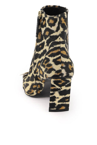 Leopard Jacquard 'belle Vivier' Chelsea Boots