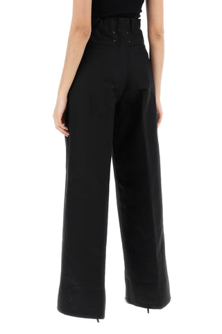 Cotton Gabardine Trousers For