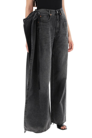 Hybrid Panel Jeans With Seven