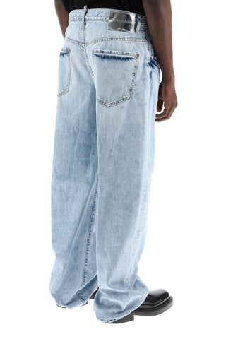 Oversized Jeans With Destroyed