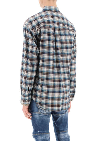 Check Shirt With Layered Sleeves