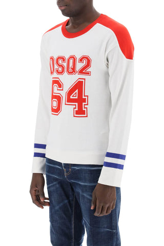 Dsq2 64 Football Sweater