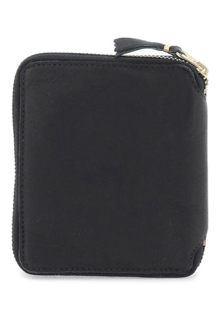 Washed Leather Zip-around Wallet