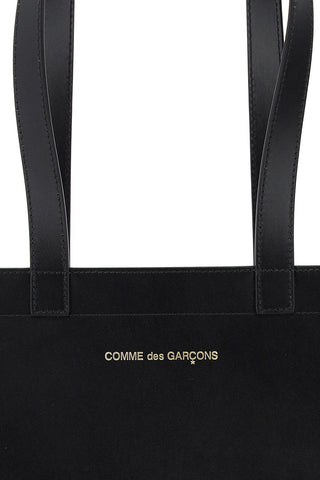 Leather Tote Bag With Logo