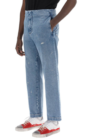 Waistless Jeans Without