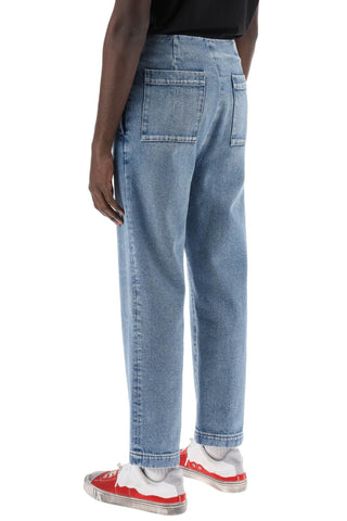 Waistless Jeans Without