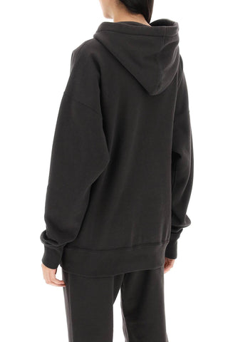 Mansel Hoodie With Flocked Logo