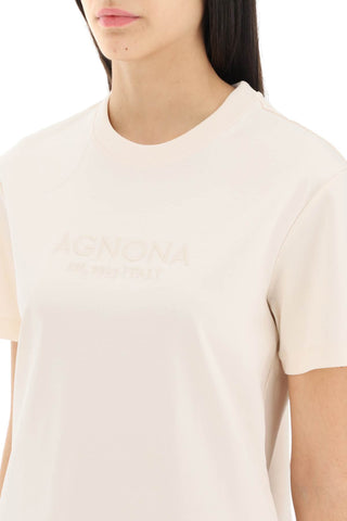T-shirt With Embroidered Logo