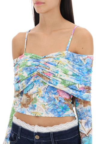 Ledi Draped Crop Top