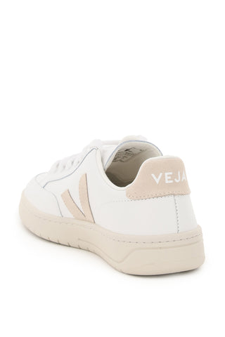 Leather V-12 Sneakers