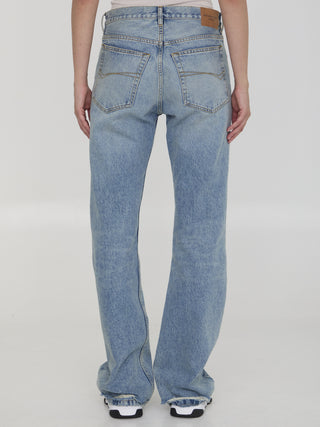 Low Waist Straight Jeans