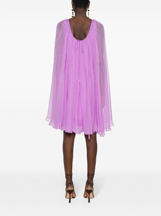 Max Mara Pianoforte Dresses Purple