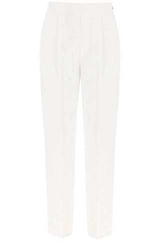 Agnona Earrings linen trousers