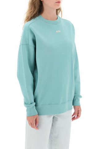 Autry Earrings crew-neck sweatshirt with logo print