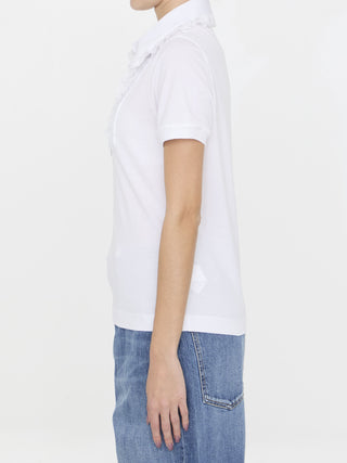 Cotton T-shirt With Lace