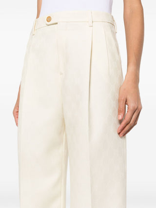 Gucci Cruise Trousers White