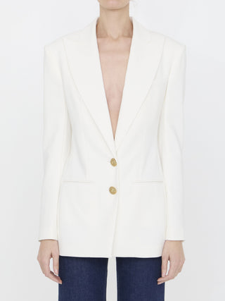 Balmain Clothing Crêpe jacket