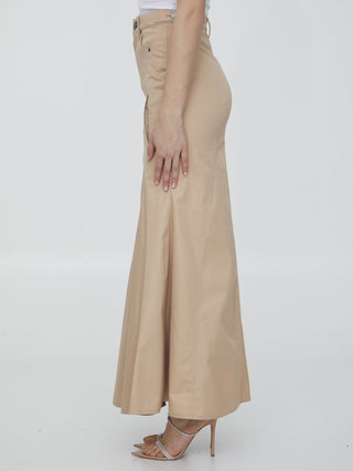 Burberry Clothing Cotton gabardine long skirt