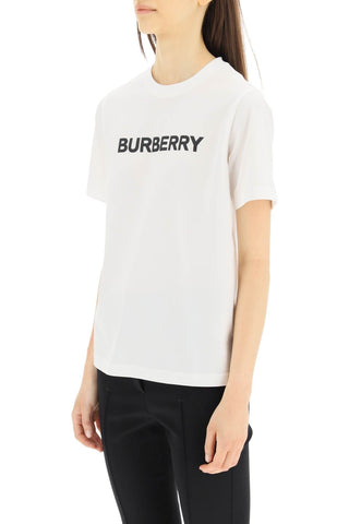 Burberry Earrings t-shirt with logo print