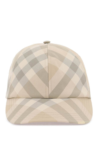 Burberry Unisex check baseball cap