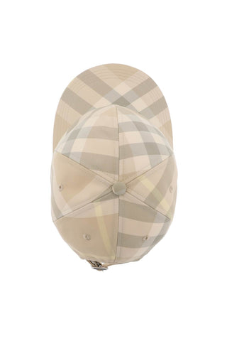 Burberry Unisex check baseball cap