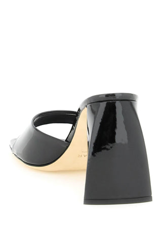 By Far Earrings Black / 36 patent leather 'michele' mules