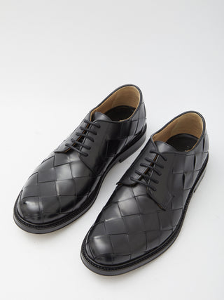 Intrecciato Lace-up Shoes