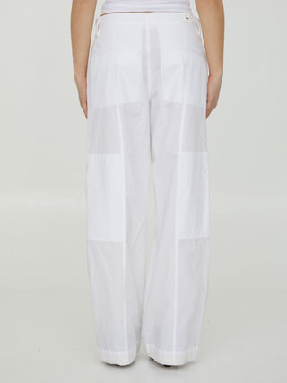 White Cotton Pants