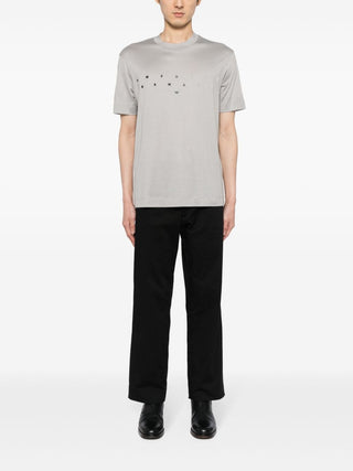 Emporio Armani T-shirts And Polos Grey