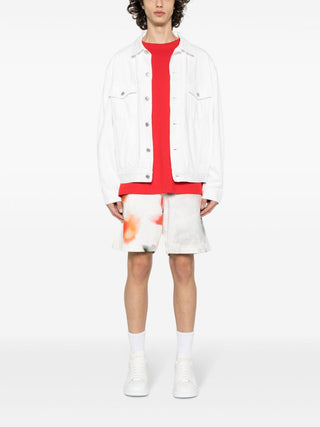 Alexander Mcqueen Shorts White