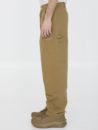 Cotton Canvas Trousers