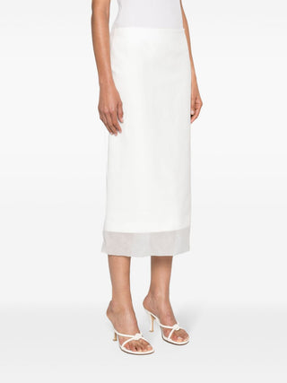 Sportmax Fashion Skirts White