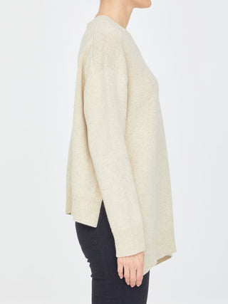 Beige Wool Jumper