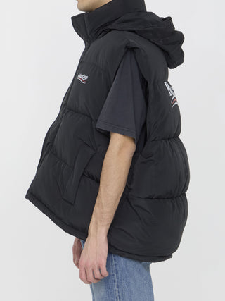 Puffer Cocoon Vest