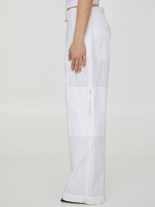 White Cotton Pants