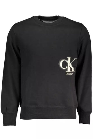 Calvin Klein Clothing Sleek Calvin Klein Black Logo Sweatshirt