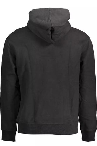 Calvin Klein Clothing Sleek Cotton Hooded Sweatshirt with Logo Print