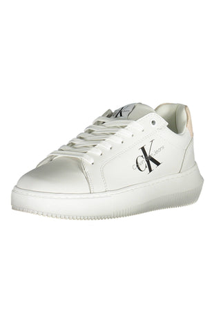 Eco-conscious White Sneakers With Contrasting Accents