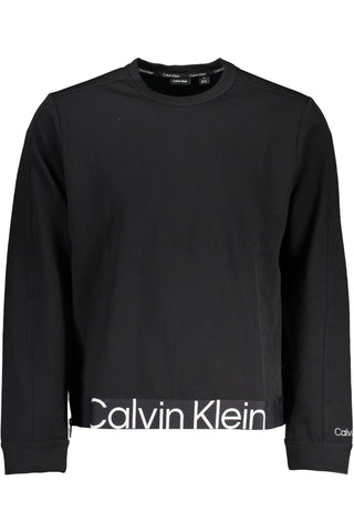 Elegant Black Sweatshirt With Iconic Embroidery