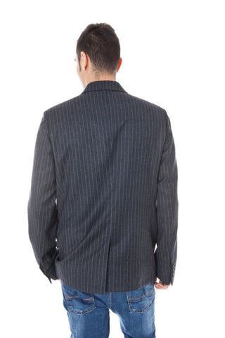 Elegant Long Sleeve Wool Jacket