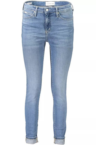 Chic Skinny Jeans In Light Blue