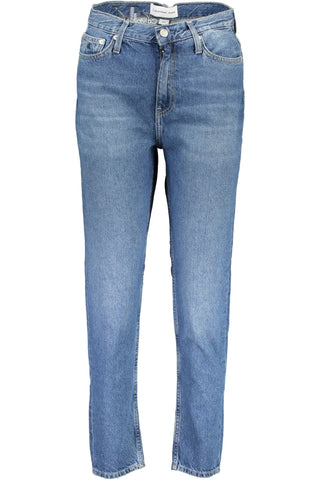 Elevated High-waisted Washed Jeans