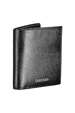 Sleek Black Leather Wallet With Rfid Block