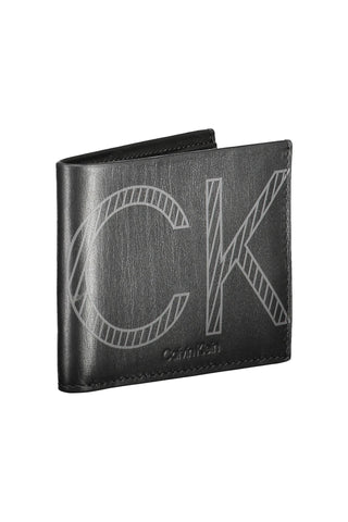Sleek Black Leather Rfid Wallet