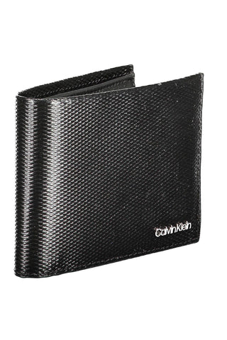 Sleek Black Leather Wallet With Rfid Lock